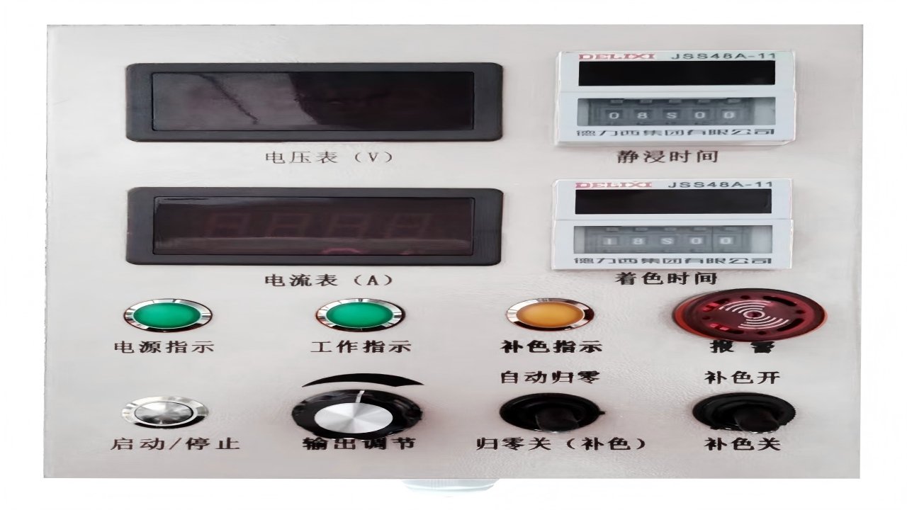 AC Power Supply System in Aluminum Electrolytic Coloring